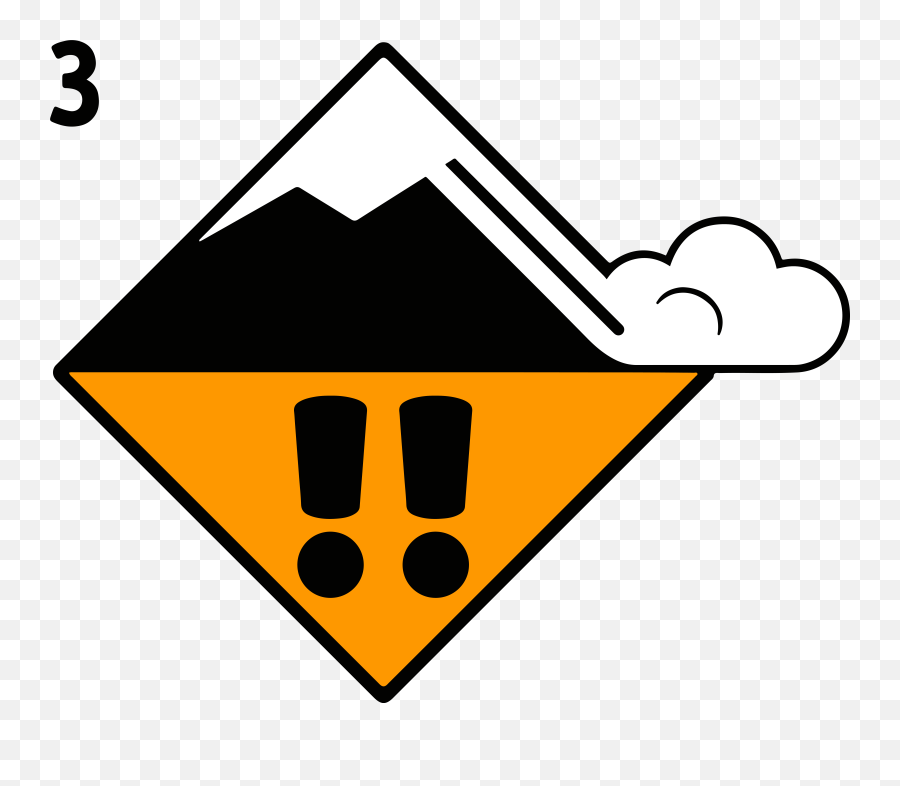 Avalanche Considerable Danger Emoji,Danger Png