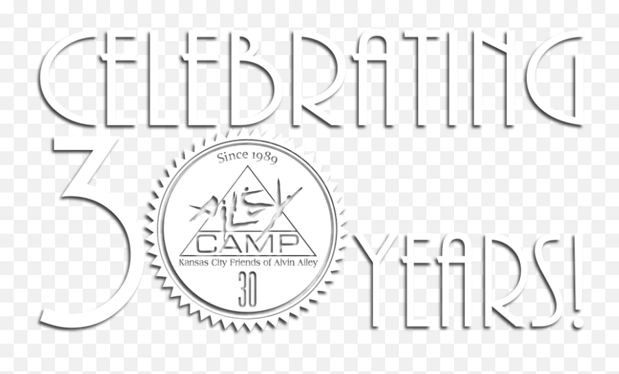 30 Year Ailey Camp W New Logo - All White Kansas City Emoji,City Year Logo
