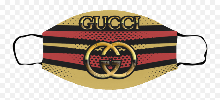 Gucci Logo Face Mask - Office Tee Sticker Emoji,Logo Face