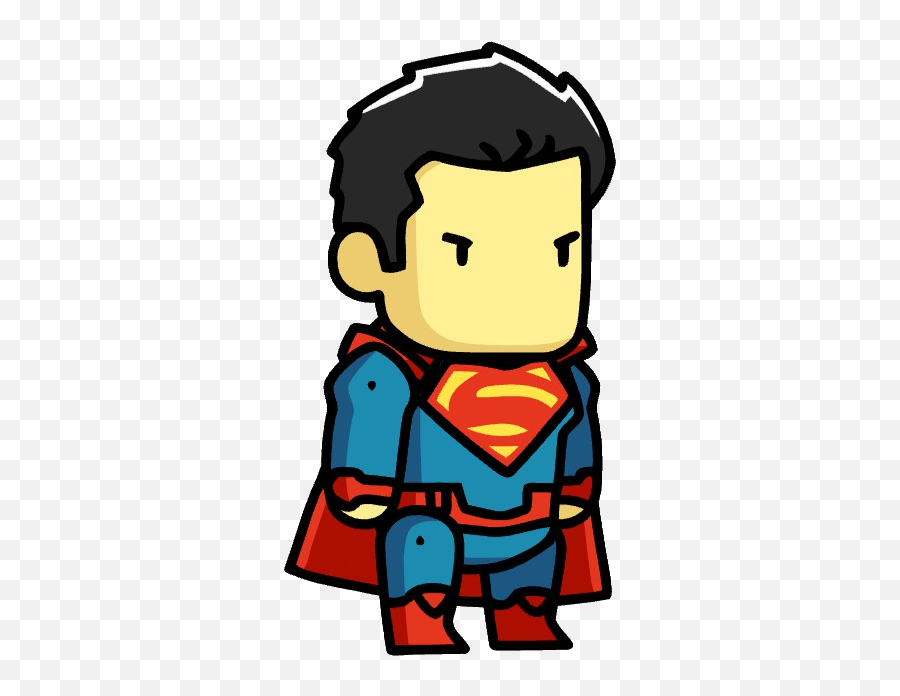 Superman Scribblenauts Wiki Fandom - Superhero Emoji,Superman Png
