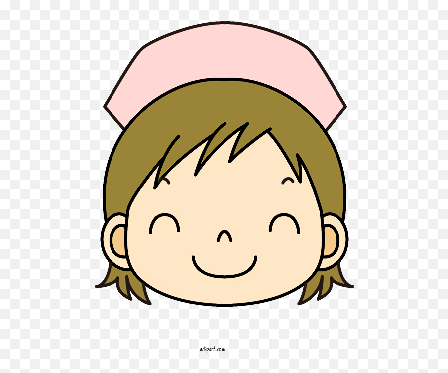 Occupations Face Cartoon Facial Expression For Nurse - Nurse Emoji,Free Nurse Clipart