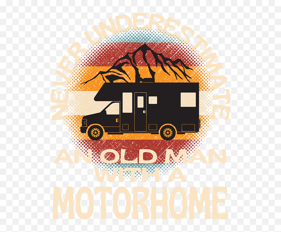 Old Man With A Motorhome Puzzle For Sale By Organicfoodempire Emoji,Old Man Transparent