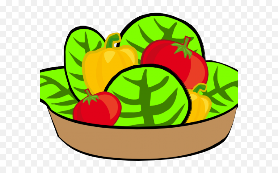 Lettuce Clipart Vector - Clipart Salad No Background Emoji,Lettuce Clipart