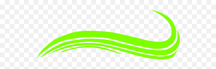 Fancy Underline - Swoosh Clipart Green Transparent Png Language Emoji,Underline Png