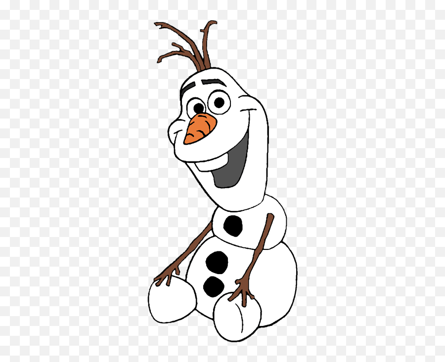 Best Disney Frozen Clipart - Olaf Sitting Clipart Emoji,Olaf Clipart