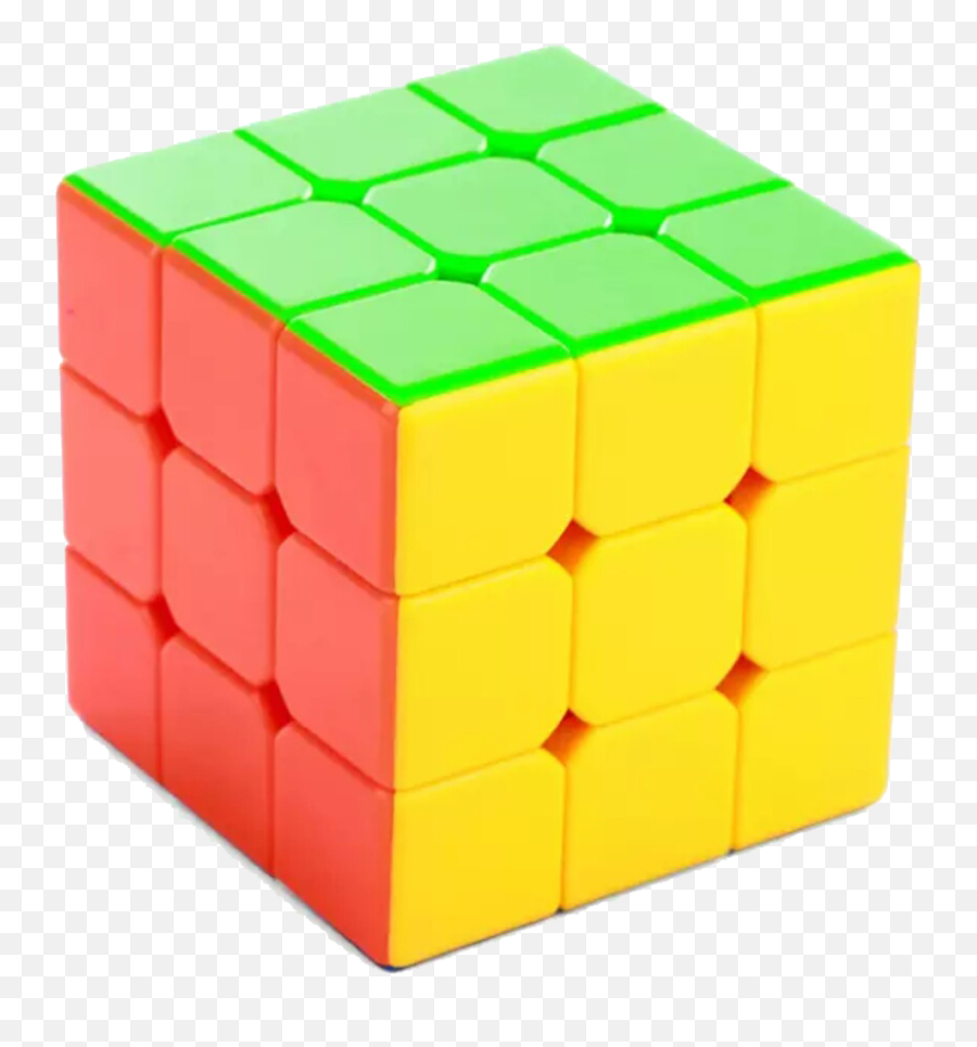 Rubiks Cube Puzzle - Rubik Cube Full Color Png Emoji,Cube Png