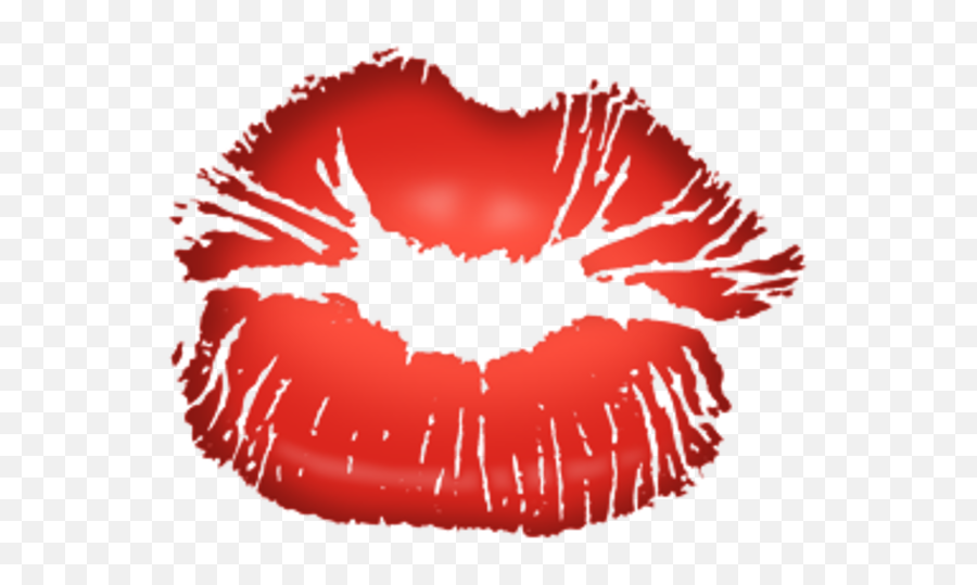 Red Lipstick Png Image - Kiss Png Clipart Emoji,Lipstick Png