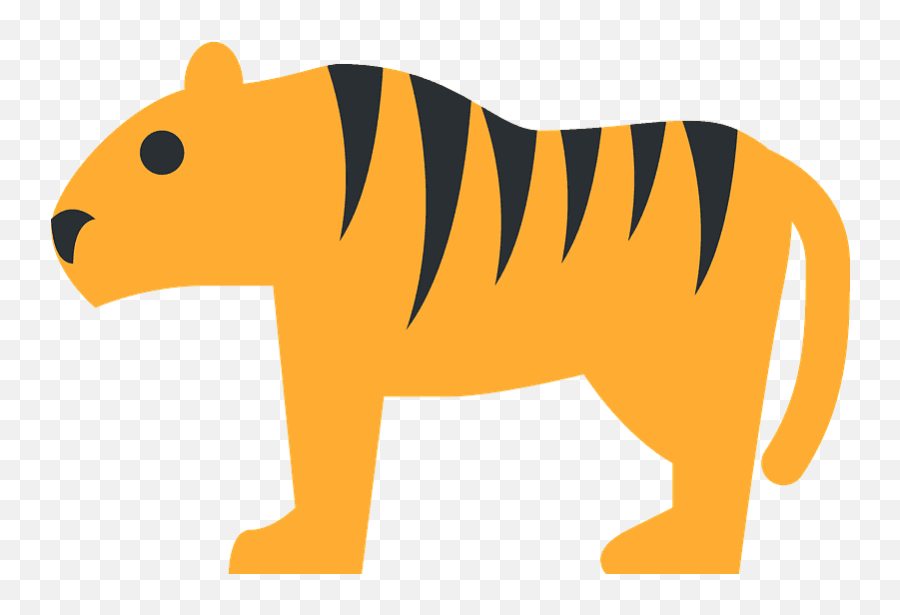 Tiger Emoji Clipart - Emoji,Tiger Clipart
