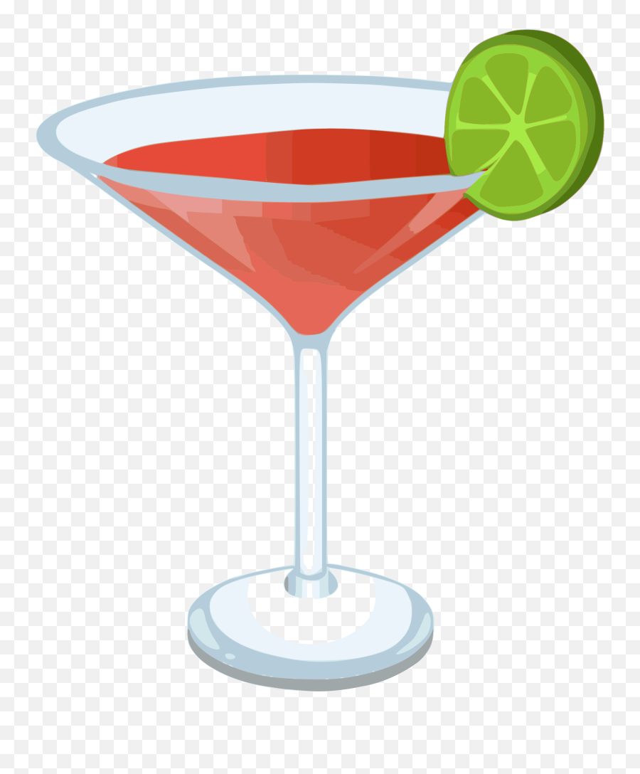Collection Of Cocktail No Background High - Cartoon Cocktail Transparent Background Martini Clip Art Emoji,Cheers Clipart