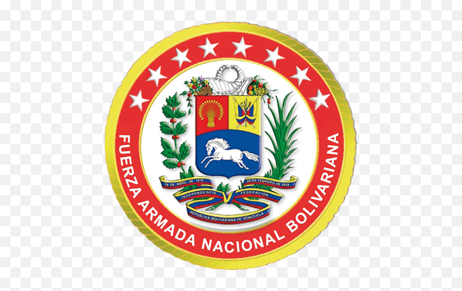 National Bolivarian Armed Forces Of Venezuela - Wikipedia Escudo De Venezuela Emoji,Venezuela Flag Png