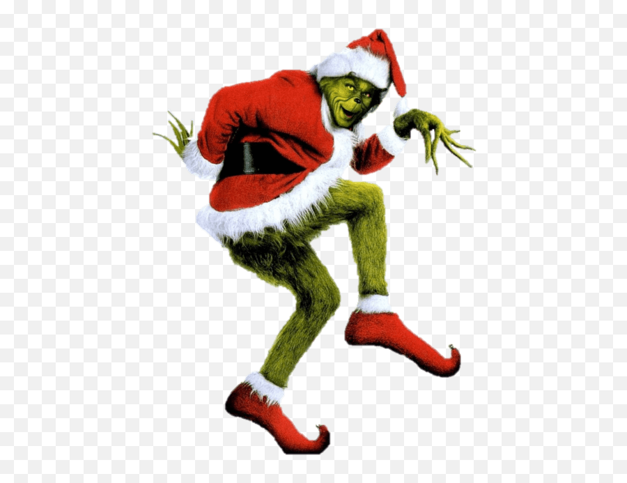Grinch Stole Christmas Transparent - Jim Carrey Grinch Emoji,Grinch Clipart