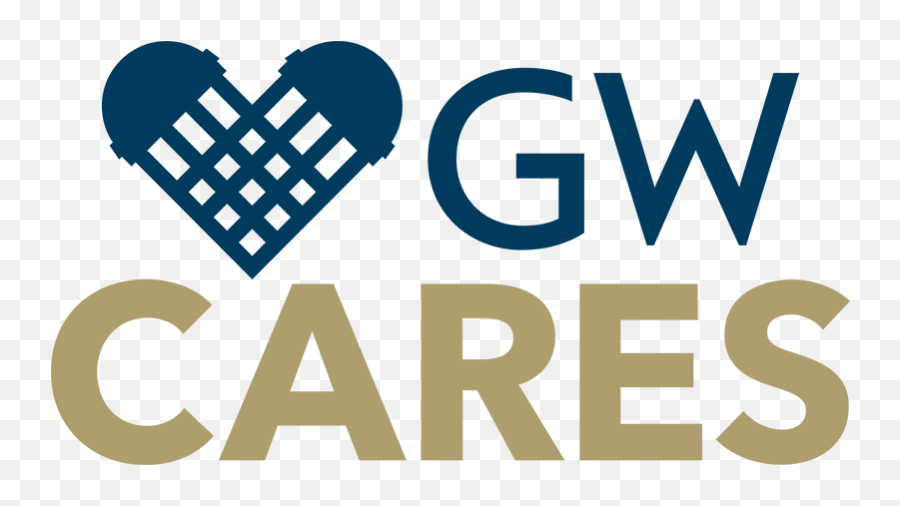 Gw Cares - Language Emoji,George Washington University Logo