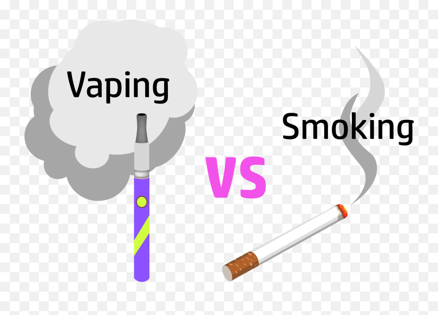 Vaping Versus Smoking - Smoking Vs Vaping Emoji,Smoking Clipart