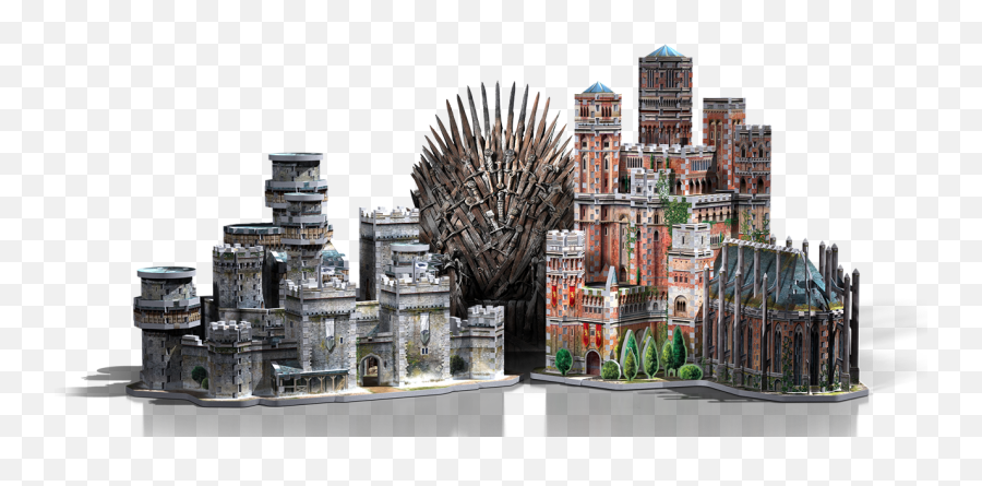 Game Of Thrones - Winterfell 3d Puzzle Emoji,Game Of Thrones Transparent