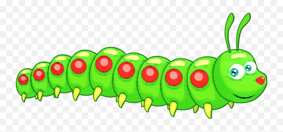 Caterpillar Clip Art Vector Graphics - Caterpillar Clip Art Png Emoji,Caterpillar Clipart