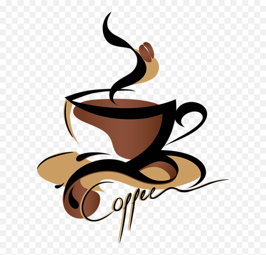 Coffee Tea Espresso Cafe Clip Art - Coffee Clipart Emoji,Coffee Smoke Png