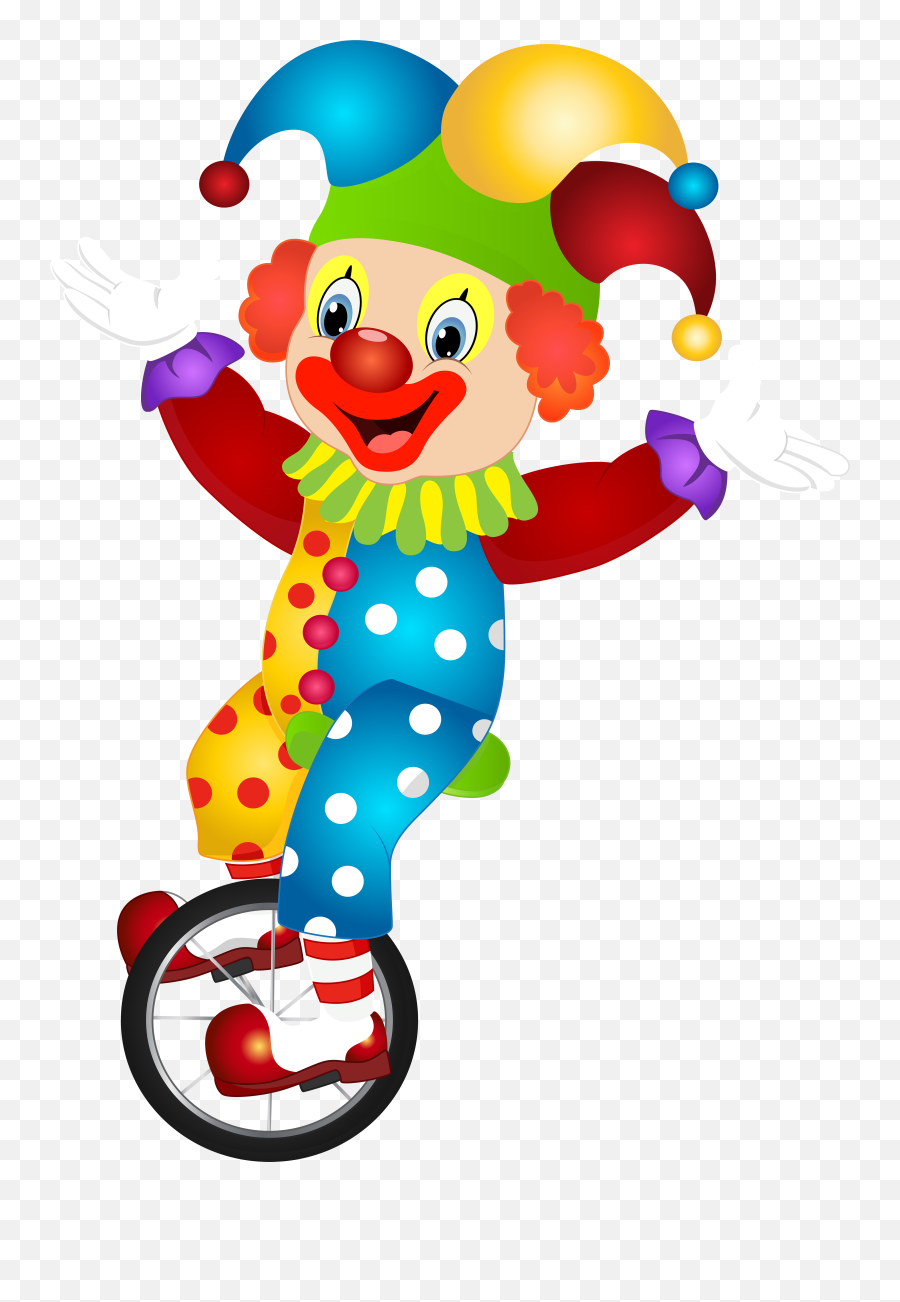 Clown Clipart Two Clown Two - Clown Png Emoji,Clown Clipart