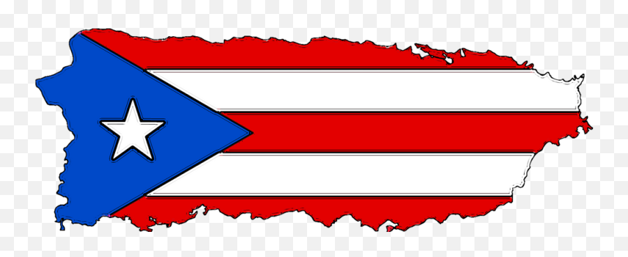 Puerto Rico Map Flag Clipart Emoji,Puerto Rico Flag Clipart