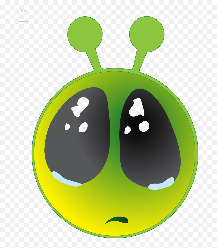 Smiley Green Alien Big Eyes Png Svg Clip Art For Web Emoji,Green Eyes Png