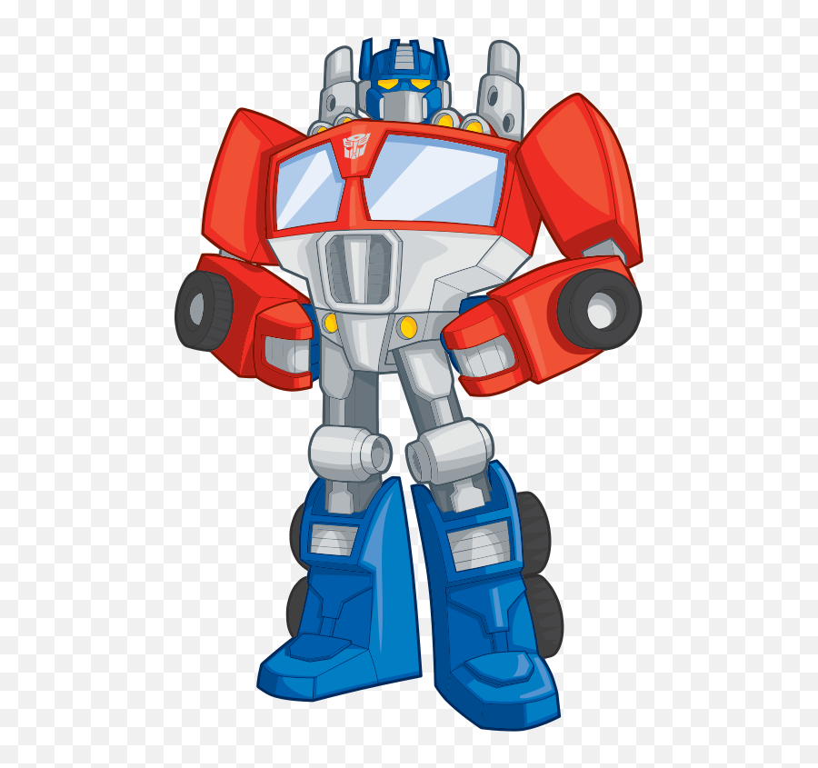 Download Hd Transformers Rescue Bots - Optimus Prime Emoji,Optimus Prime Logo