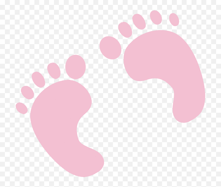 Baby Clipart Emoji,Footprints Clipart Black And White