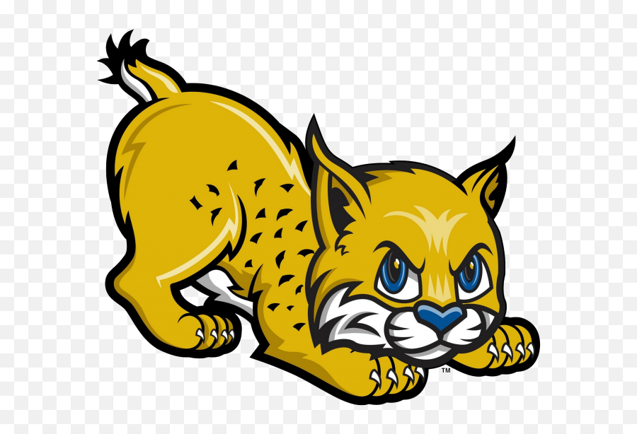 Uc Merced Golden Bobcats Menu0027s Basketball Clip Art - Bobcat Clipart Emoji,Bobcat Logo