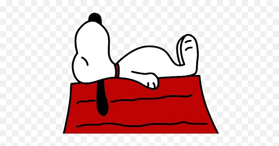 Snoopy Sleeping Png - Imagens Do Snoopy Em Png 545x405 Emoji,Imagens Png