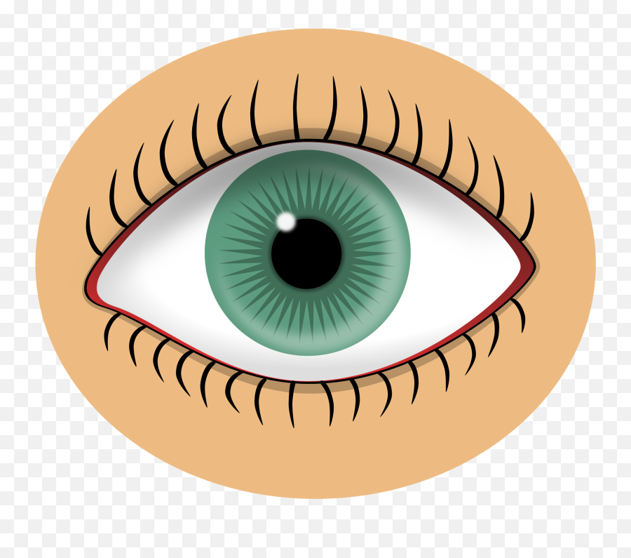 Green Human Eye Clipart Free Image - Eye Clip Art Emoji,Eye Clipart