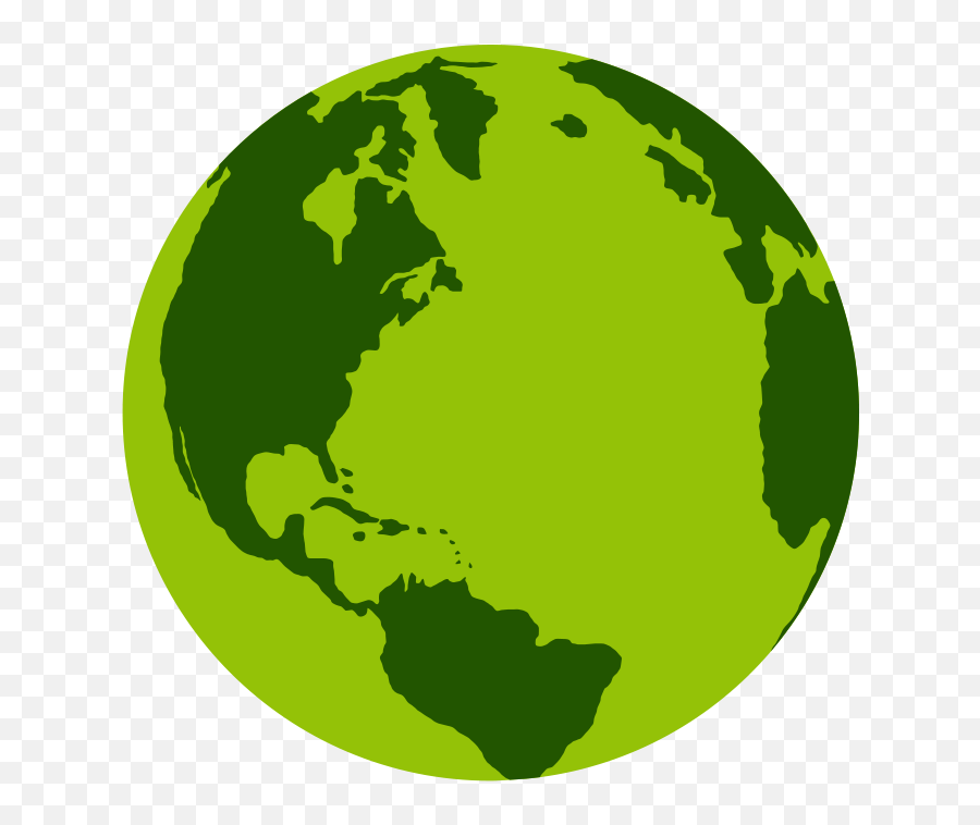 Earth Globe Clipart Free Images - Green Transparent Earth Logo Emoji,Globe Clipart