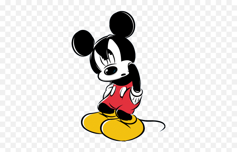 Disney Heaven - Mickey U0027n Friends Mickey Mouse Clipart Upset Sad Mickey Mouse Emoji,Heaven Clipart