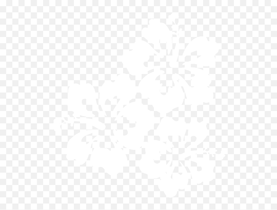 White Hawaiian Flower Clipart Png Image - Hawaiian Flowers White Png Emoji,Hawaiian Flower Clipart