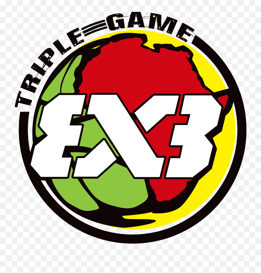 Triple Game All African Basketball Logo - Fiba 3x3 Emoji,Basketball Logo