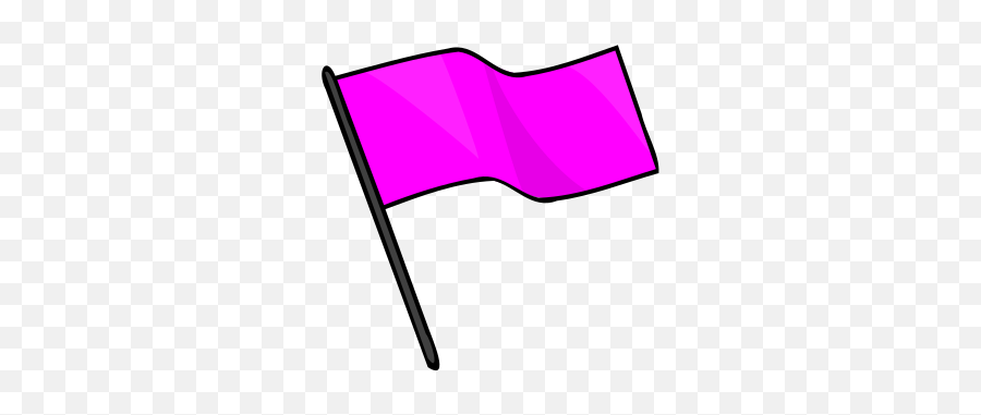 Green Flag Clip Art - Pink Flag Clipart Emoji,White Flag Png