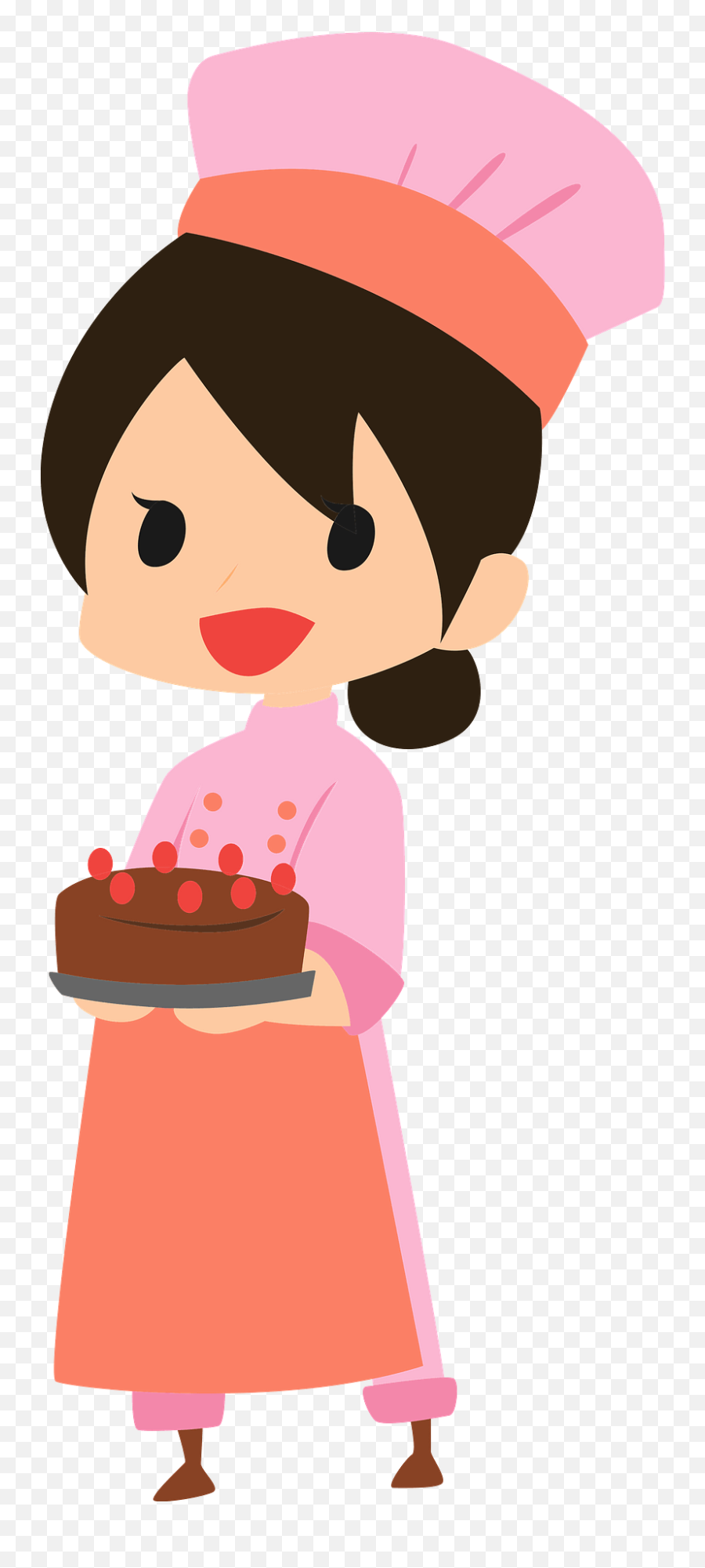Pastry Chef Woman Clipart Free Download Transparent Png - Happy Emoji,Chef Clipart