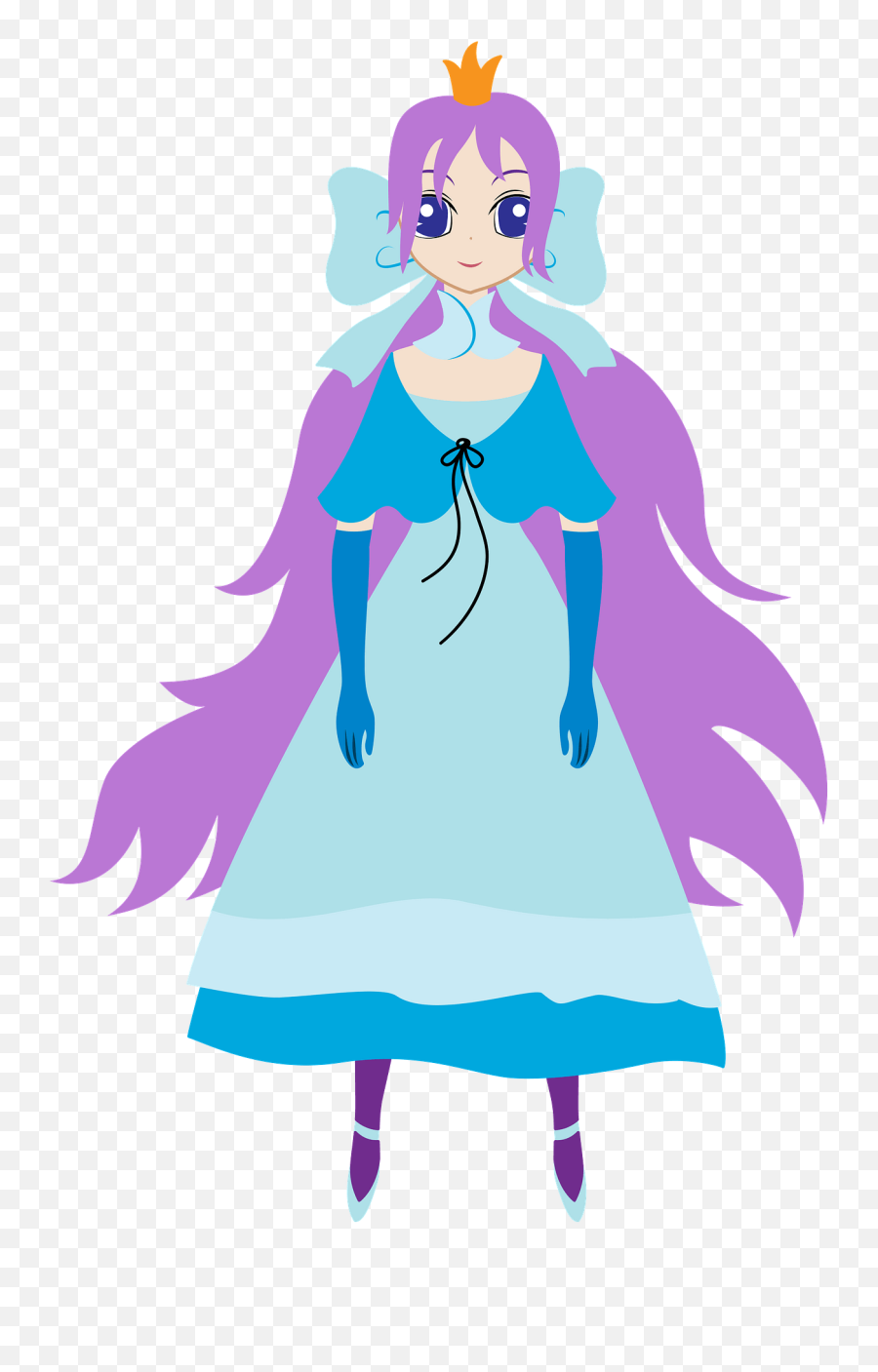 Princess Clipart Free Download Transparent Png Creazilla - Fairy Emoji,Princess Clipart