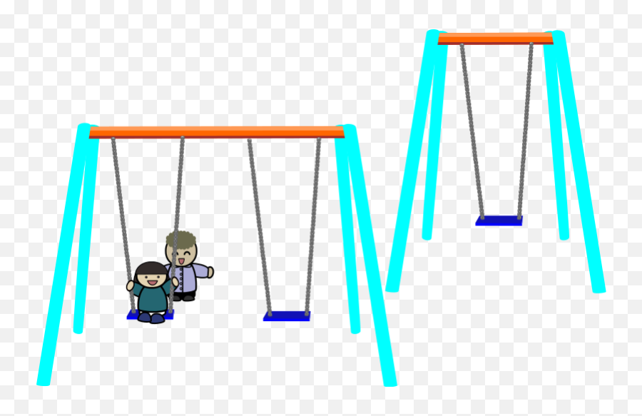 Swing Clipart Simple - Clip Art Library Jhoola Clipart Emoji,Playground Clipart