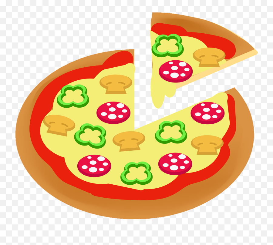 Pizza Clipart Free Download Transparent Png Creazilla Emoji,Pizza Clipart