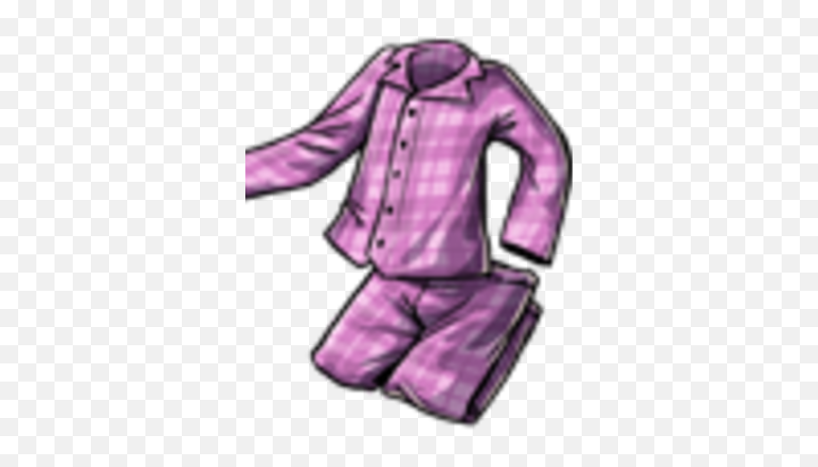 Pink Flannel Pajamas - Long Sleeve Emoji,Pajamas Png