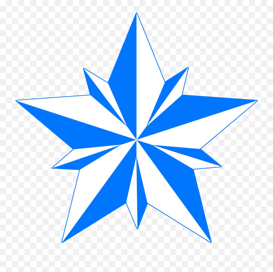 Star Clipart Blue - Dci Blue Stars Logo Emoji,White Star Clipart