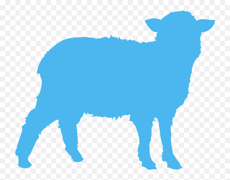 Sheep Clipart - Full Size Clipart 5606254 Pinclipart Silueta De Oveja Vector Emoji,Clipart Sheep