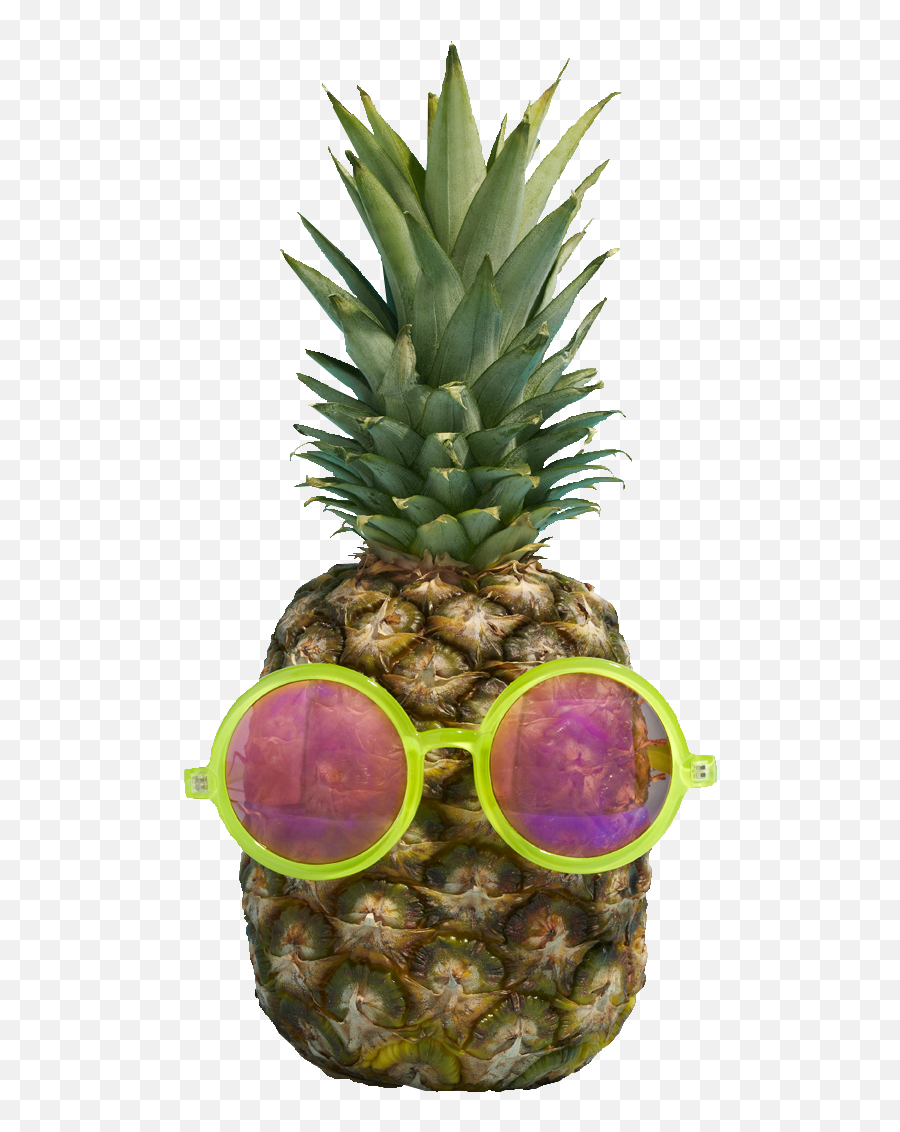 Download Pixf1a Sunglasses Hawaiian Pineapple Colada Pizza - Pineapples With Glasses Emoji,Free Pizza Clipart
