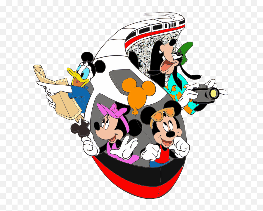 Magic Kingdom Mickey Mouse Minnie Mouse Emoji,Epcot Clipart