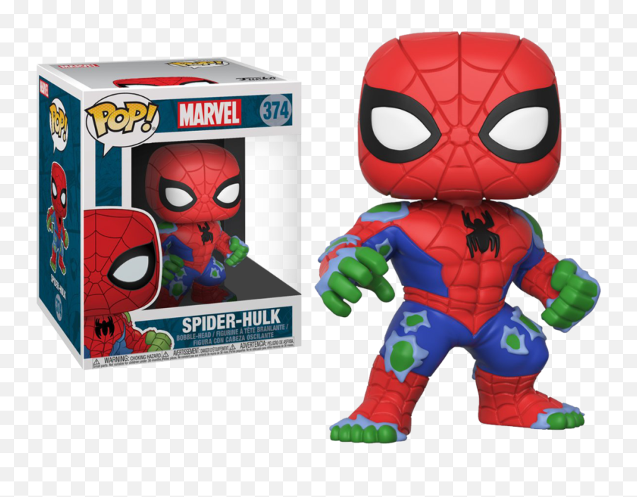 Funko Pop Spider - Man Spiderhulk 6u201d Super Sized 374 Emoji,Ultimate Spider Man Logo