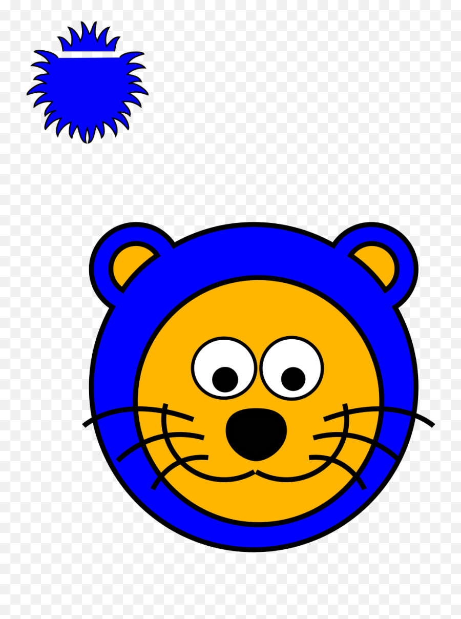 Cartoon Lion Face Svg Vector Cartoon Lion Face Clip Art Emoji,Lion Face Clipart