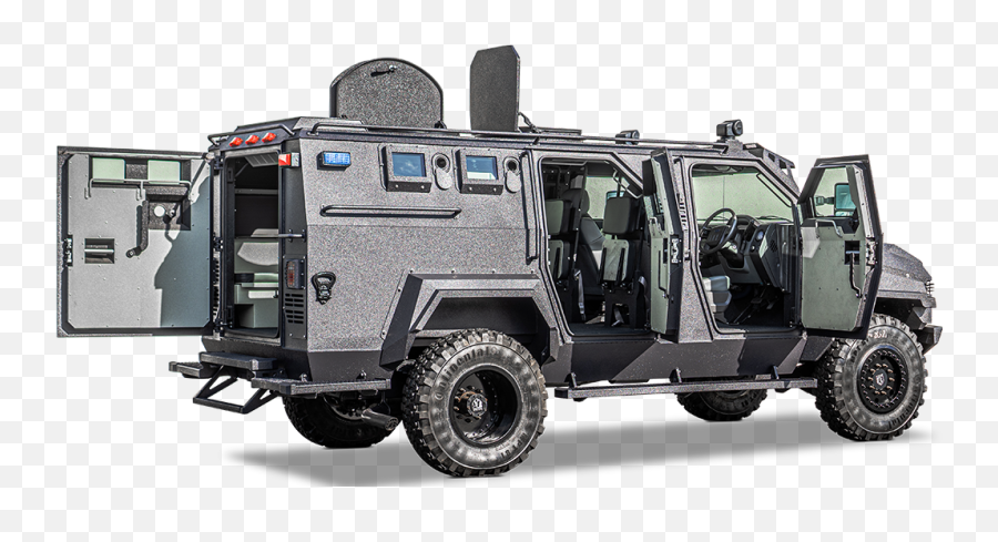 Armored Swat Truck Pit - Bull X Alpine Armoring Usa Emoji,Pit Bull Png