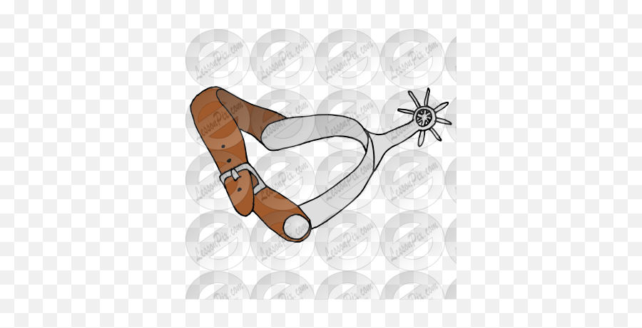 Spur Picture For Classroom Therapy Use - Great Spur Clipart Emoji,Catapult Clipart