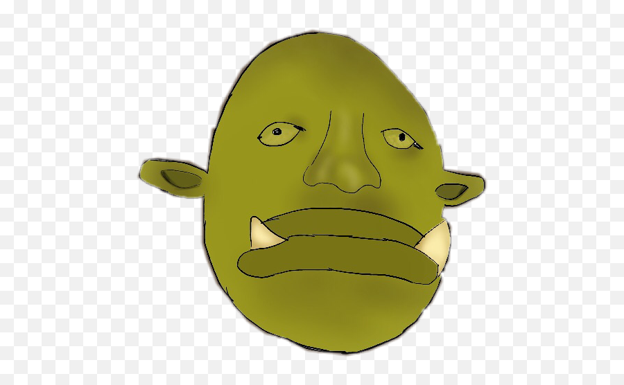 Shrek Transparent Roblox Emoji,Shrek Head Transparent
