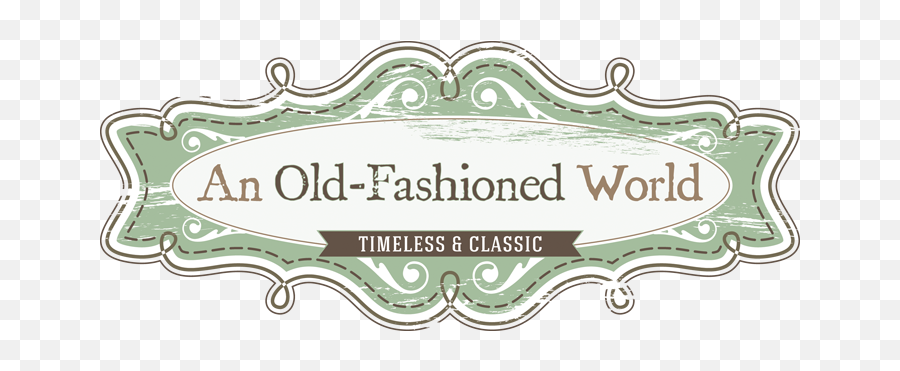 An Old - Fashioned World Emoji,Old Fashioned Logo