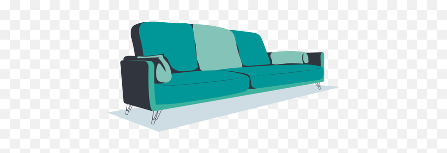 Modern Sofa Flat Design Transparent Png U0026 Svg Vector Emoji,Couch Transparent Background