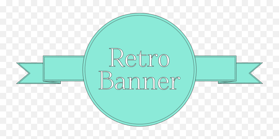 Free Clip Art Retro Banner Reupload By Cinemacookie Emoji,Free Retro Clipart